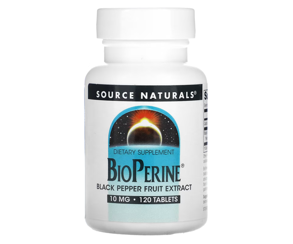 Біоперін Source Naturals (BioPerine) 10 мг