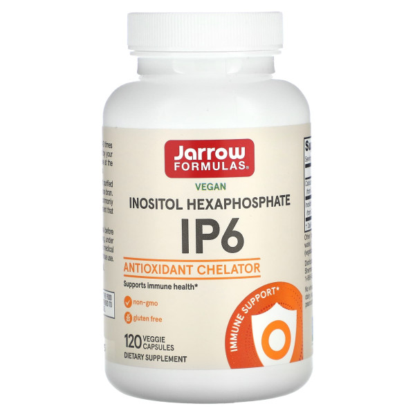 Инозитол гексафосфат Jarrow Formulas (IP6) 500 мг 120 капсул