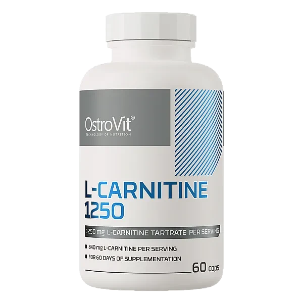 L Карнітин Ostrovit (L-Carnitine) 1250 мг 60 капсул