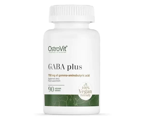 ГАМК (гамма-аминомасляная кислота) Ostrovit (GABA plus) 750 мг 90 таблеток
