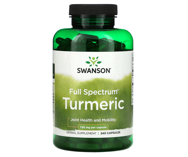 Куркума полного спектра Swanson (Full Spectrum Turmeric) 720 мг
