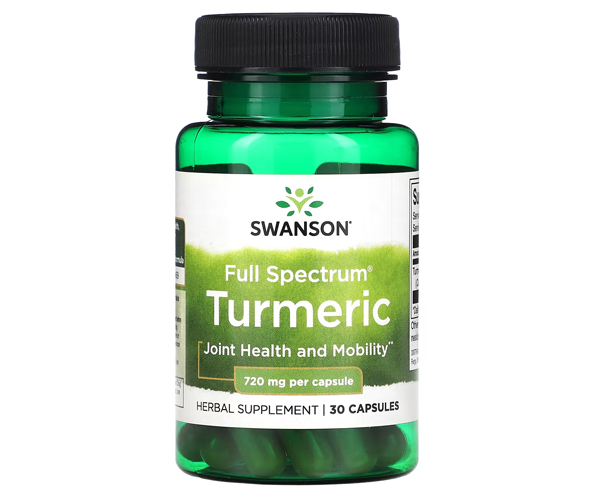 Куркума полного спектра Swanson (Full Spectrum Turmeric) 720 мг