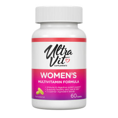 Мультивітаміни для жінок UltraVit VPLab (Women's Multivitamin Formula) 60 капсул