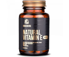 Вітамін Е Grassberg  (Natural Vitamin E) 400 МО 60 капсул