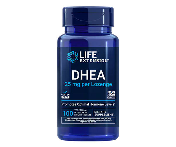 ДГЭА Life Extension (DHEA) 25 мг 100 растворимых во рту таблеток