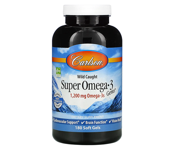 Омега-3 супер Carlson Labs  (Super Omega-3) 1200 мг 