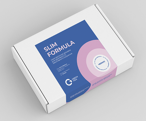 Программа (Бокс) Грин Виза для эффективного и здорового похудения SLIM FORMULA