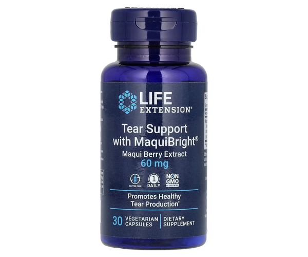 Екстракт маки для підтримки зору Life Extension  (Tear support with MaquiBright) 60 мг 30 капсул