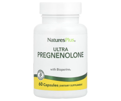 Ультра прегненолон Natures Plus (Ultra Pregnenolone) 50 мг 60 капсул