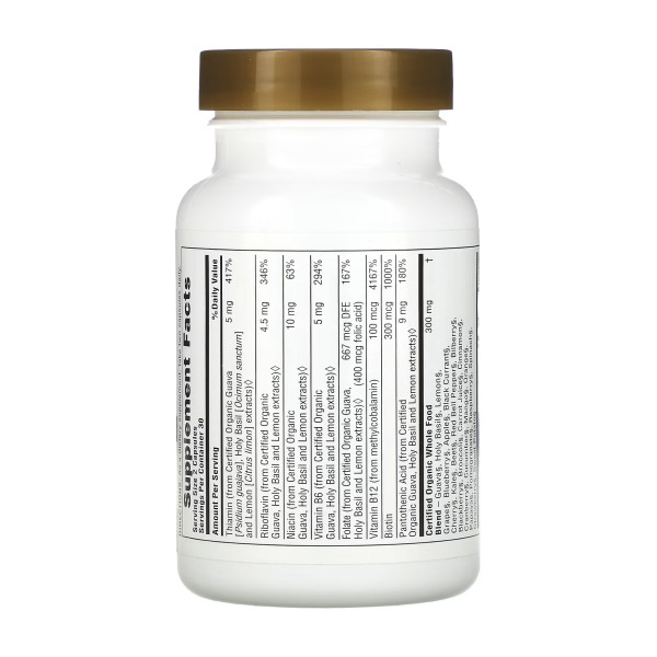 Органічний В-комплекс Natures Plus (B-Complex) 60 капсул