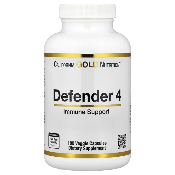Комплекс для укрепления иммунитета  с витамином C и Д3, цинком и селеном California Gold Nutrition (Immune Complex 4)