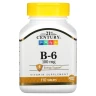 Вітамін B6 21st Century (Vitamin B6) 110 таблеток