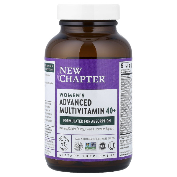 Мультивітаміни для жінок II 40+ New Chapter (Every Woman II Multivitamin) 96 таблеток