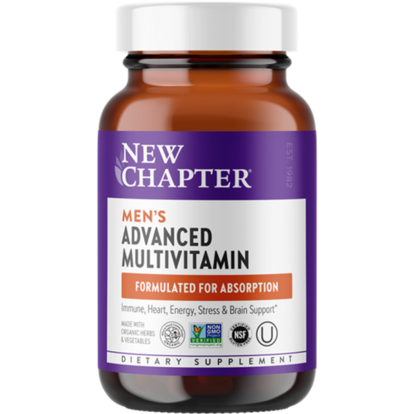 Мультивітаміни для чоловіків New Chapter (Every Man Multivitamin) 48 таблеток