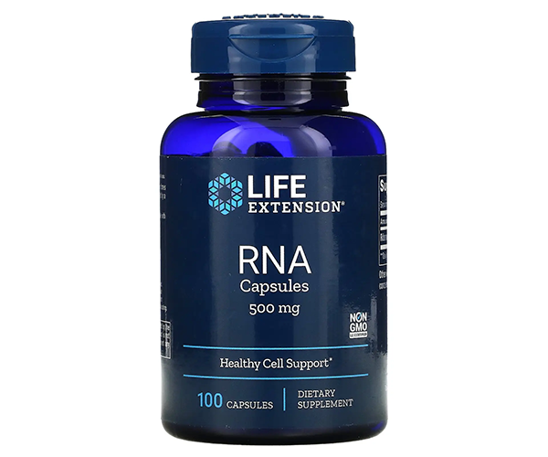 Рибонуклеиновая Кислота Life Extension (RNA) 500 мг 100 капсул