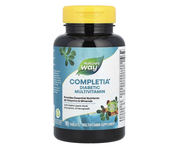 Мультивітаміни для діабетиків Nature's Way  (Completia Diabetic Multivitamin) 