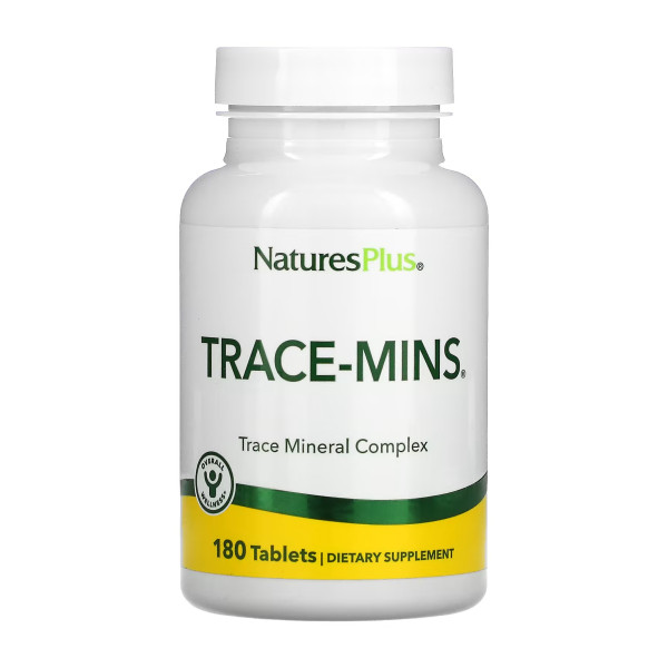 Мультимінерали Natures Plus  (Trace-Mins) 180 таблеток