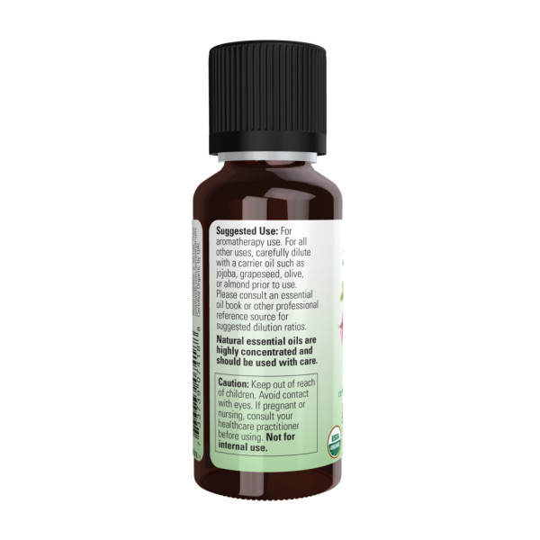 Органічне ефірне масло герані Now Foods Organic Geranium Oil 30 мл