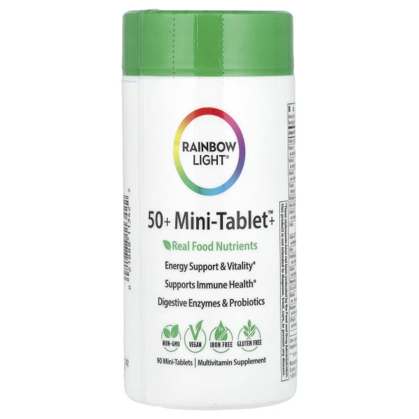 Мультивитамины 50+ Rainbow Light (Mini Tablet) 