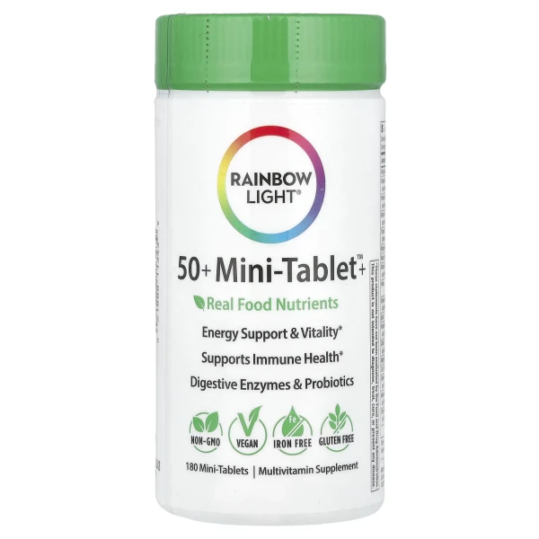 Мультивитамины 50+ Rainbow Light (Mini Tablet) 