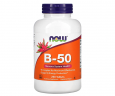 Витамин В-50 комплекс NOW Foods Vitamin B-50 