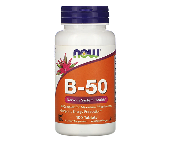 Витамин В-50 комплекс NOW Foods Vitamin B-50 