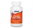 Вітаміни для вагітних з риб'ячим жиром NOW Foods (Prenatal Multiple Vitamin+DHA) 