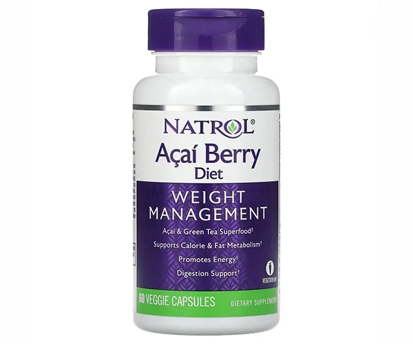 Асаи и зеленый чай Natrol (Acai & Green Tea) 60 капсул