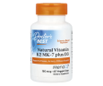 Витамин К2 Doctor's Best (Vitamin K2 MK-7 with MenaQ7 plus Vitamin D3) 180 мкг 60 капсул