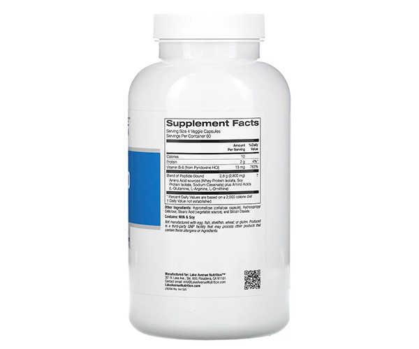 Аминокислоты Lake Avenue Nutrition 240 растительных капсул