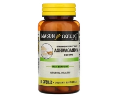 Ашвагандха Mason Natural (Ashwagandha) 500 мг 60 капсул