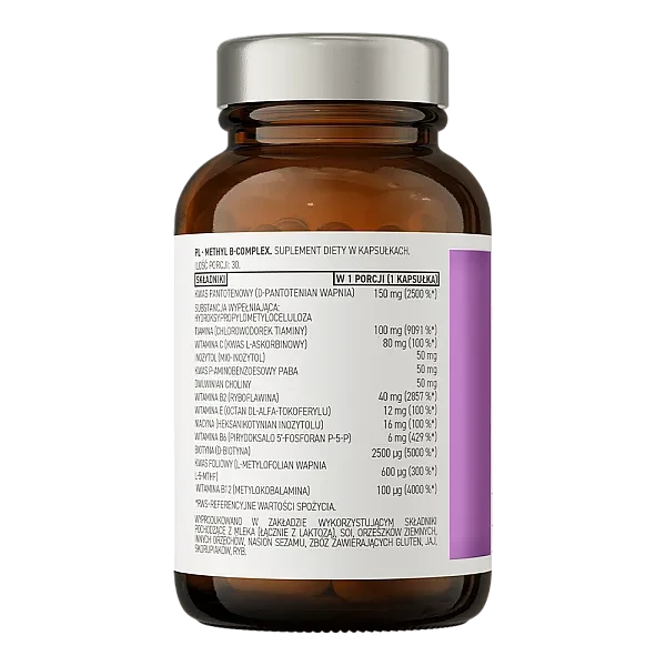 Витамины группы В Ostrovit (Methyl B-complex) 30 капсул