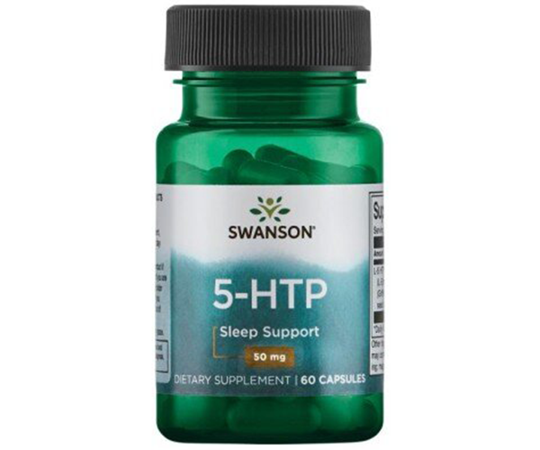 5-HTP L-5 гідрокситриптофан Swanson (5-HTP) 50 мг 60 капсул