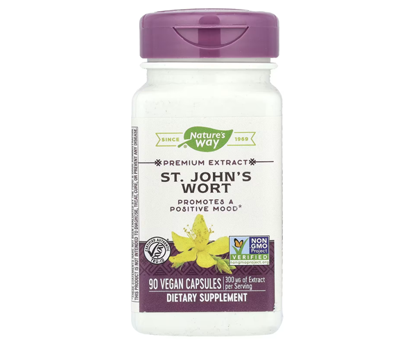 Звіробій Nature's Way  (St. John's Wort) 90 капсул