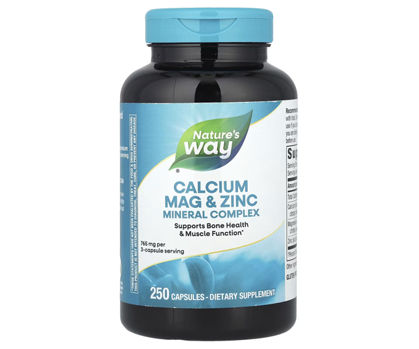 Кальцій магній та цинк Nature's Way (Calcium Mag and Zinc) 765 мг 