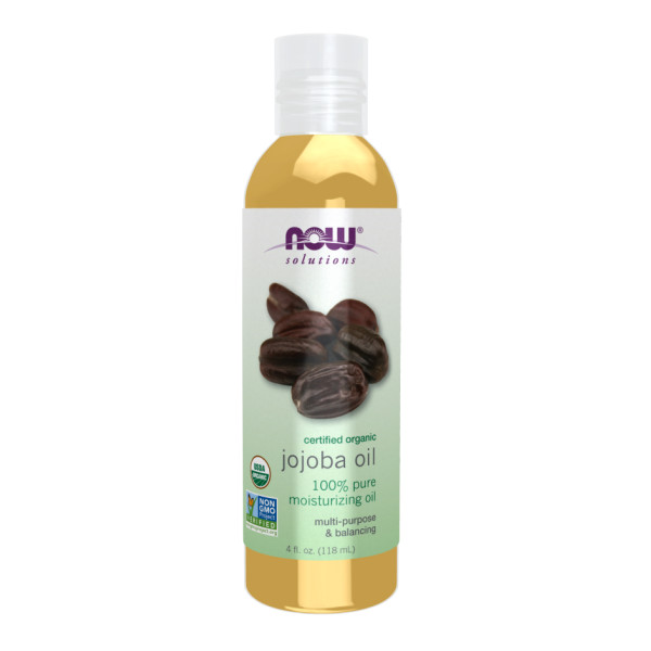 Органічне масло жожоба Now Foods (Organic Jojoba Oil) 118 мл