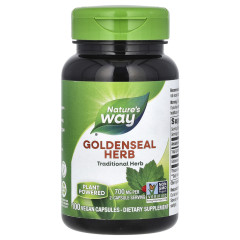 Гідрастис канадський Nature's Way (Goldenseal Herb) 700 мг 100 капсул