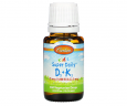 Витамины для детей D3+K2 Carlson Labs (Kid's Super Daily D3+K2) 1000 МЕ/ 22.5 мкг 10.16 мл