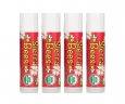 Органический бальзам для губ Sierra Bees (Organic Lip Balm) 4 штуки в упаковке гранат