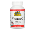 Витамин C с медленным высвобождением Natural Factors 1000 мг 