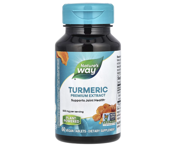 Стандартизированная куркума Nature's Way (Turmeric Standardized) 500 мг 