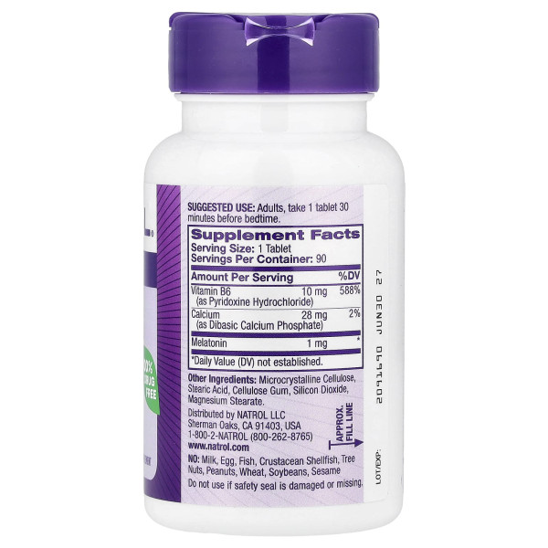 Мелатонин Natrol (Melatonin) 1 мг 