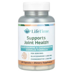 Глюкозамін Хондроїтин LifeTime Vitamins (Glucosamine Chondroitin Complex Formula) 1500 мг/1200 мг 60 капсул