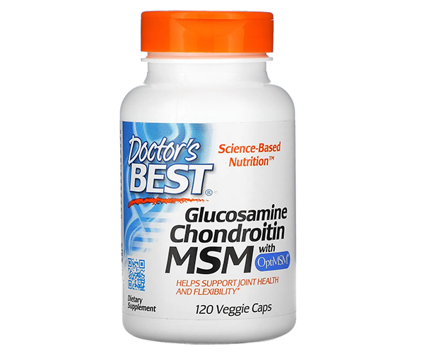 Глюкозамин хондроитин с OptiMSM Doctor's Best (Glucosamine Chondroitin MSM) 