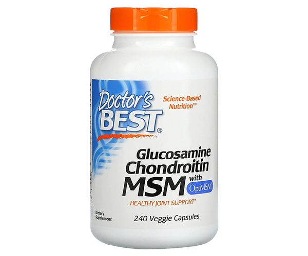 Глюкозамин хондроитин с OptiMSM Doctor's Best (Glucosamine Chondroitin MSM) 