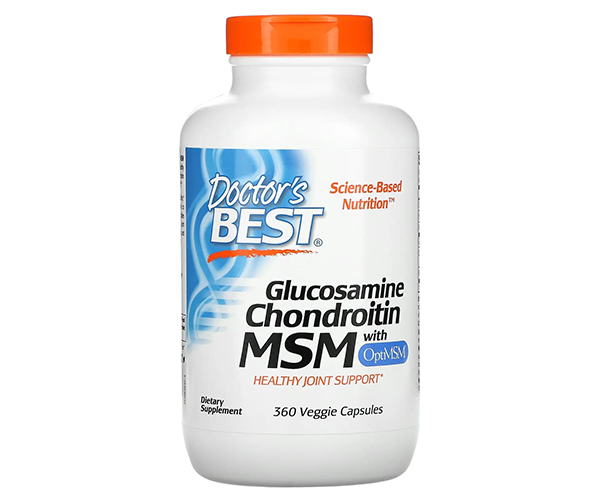 Глюкозамин хондроитин с OptiMSM Doctor's Best (Glucosamine Chondroitin MSM) 