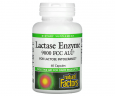Лактаза Natural Factors (Lactase Enzyme) 300 мг 60 капсул