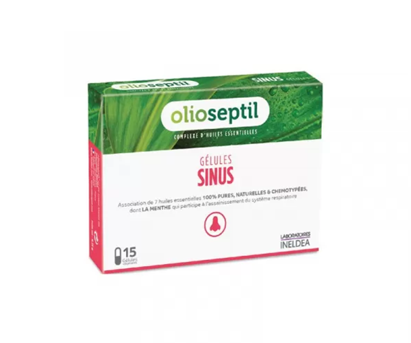 Гайморові пазухи Olioseptil (Sinus) 15 капсул