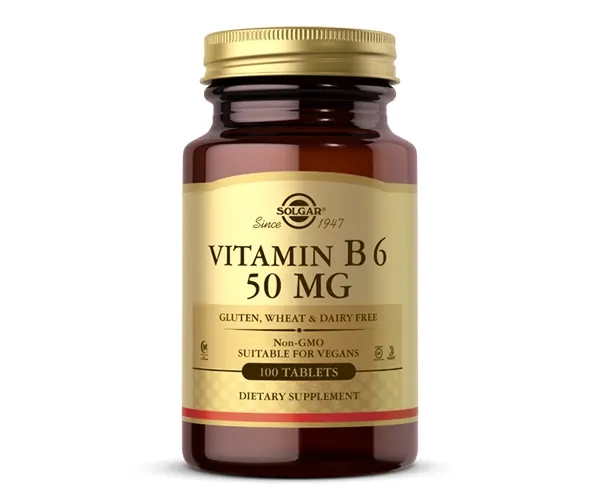 Вітамін В6 Solgar  (Vitamin B6) 50 мг 100 таблеток