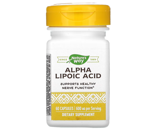 Альфа-ліпоєва кислота Nature's Way (Alpha Lipoic Acid) 60 капсул